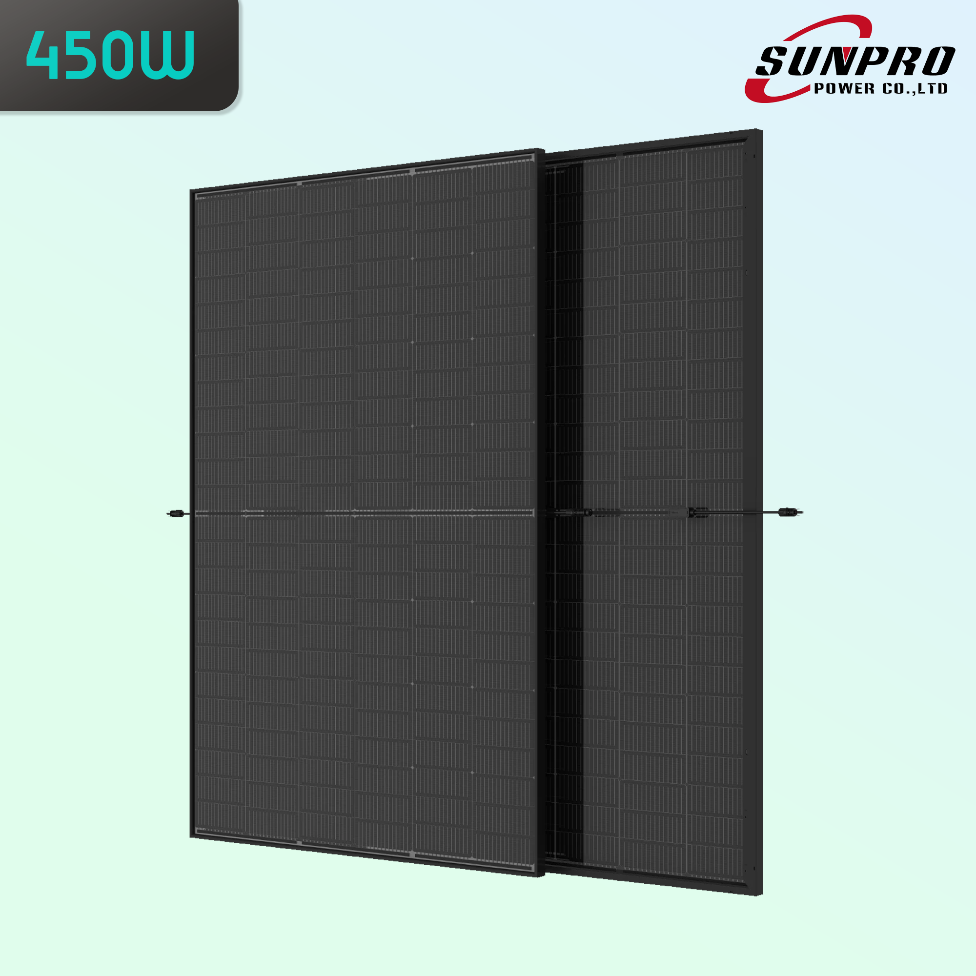 Sunpro 450W Solarmodul Bifazial