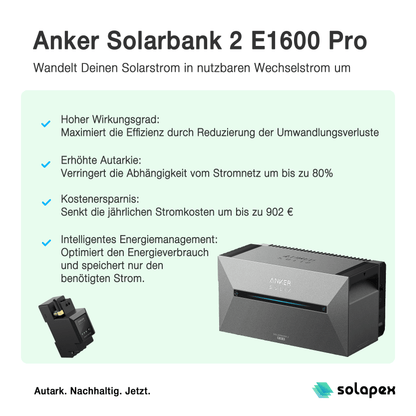 Anker SOLIX Solarbank 2 E1600 Pro