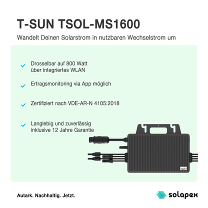 TSUN TSOL-MS1600